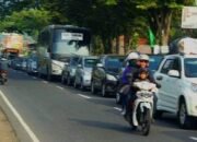 Dekati Hari-H Idul fitri Jalur Limbangan-Malangbong Alami Kepadatan Signifikan