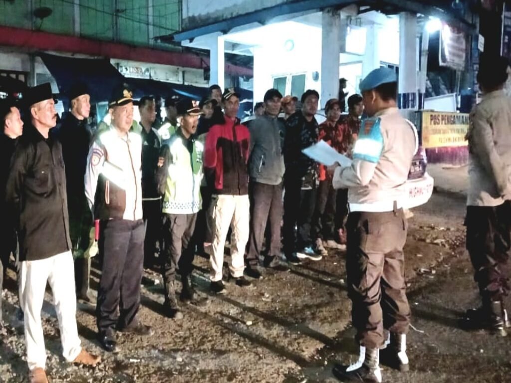 Polsek Malangbong Menggelar Apel Gabungan KRYD Ciptakan Rasa Aman dan Nyaman di Masyarakat