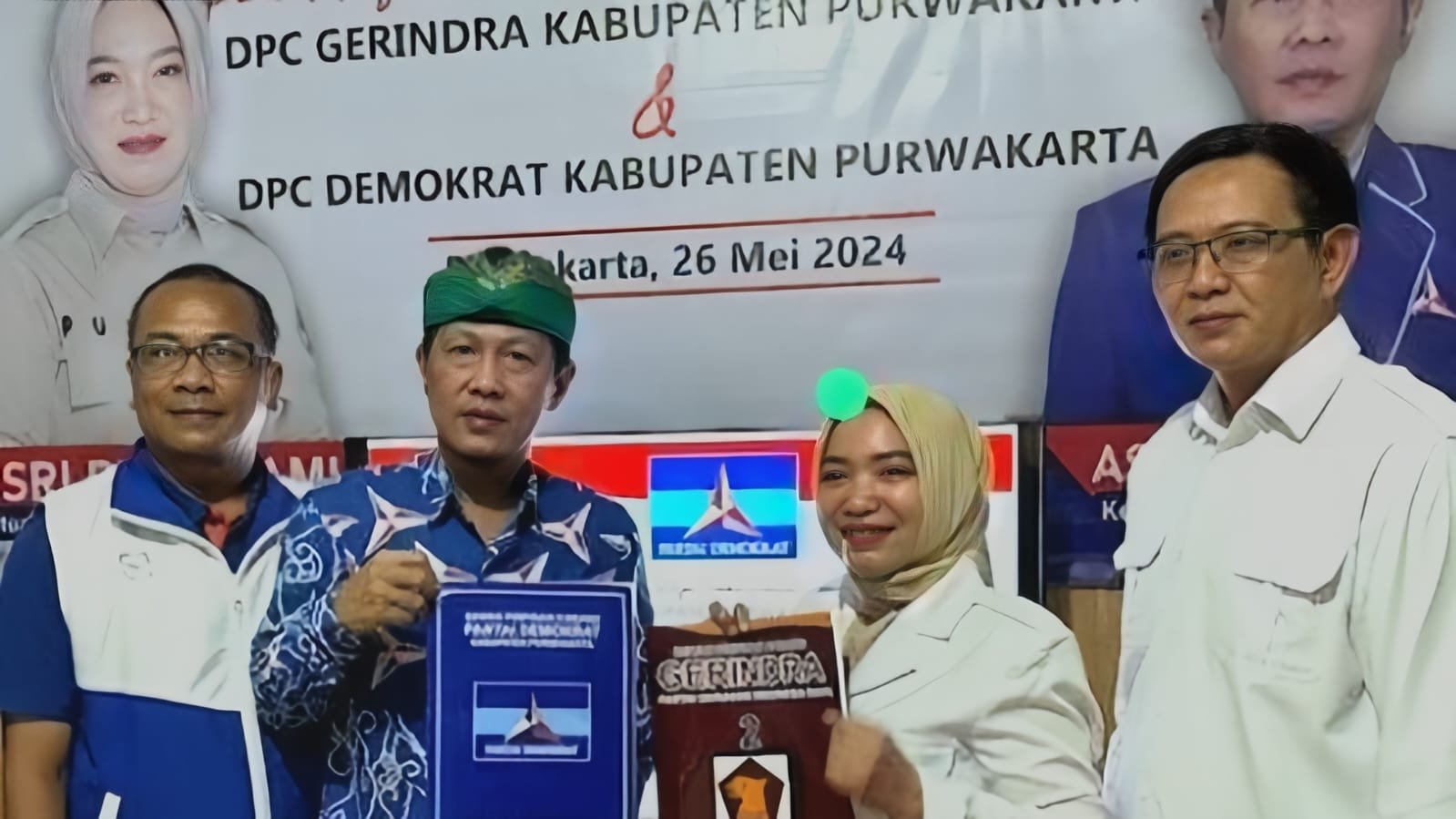 Demi Obsesi Partai Gerindra dan Demokrat Purwakarta Satukan Kekutan