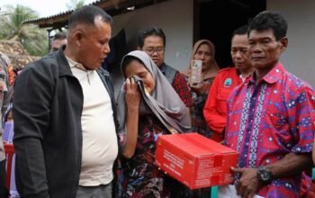 Ditengah Keterbatasan Anggaran Pemkab Lamsel Konsisten Bedah Rumah