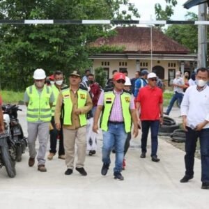 Bupati Lamsel "Infrastruktur Jalan Mantap Telah Capai Lebih 70 persen Selama 4 Tahun Terakhir"