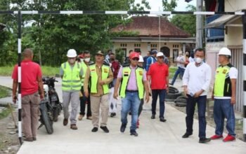Bupati Lamsel "Infrastruktur Jalan Mantap Telah Capai Lebih 70 persen Selama 4 Tahun Terakhir"