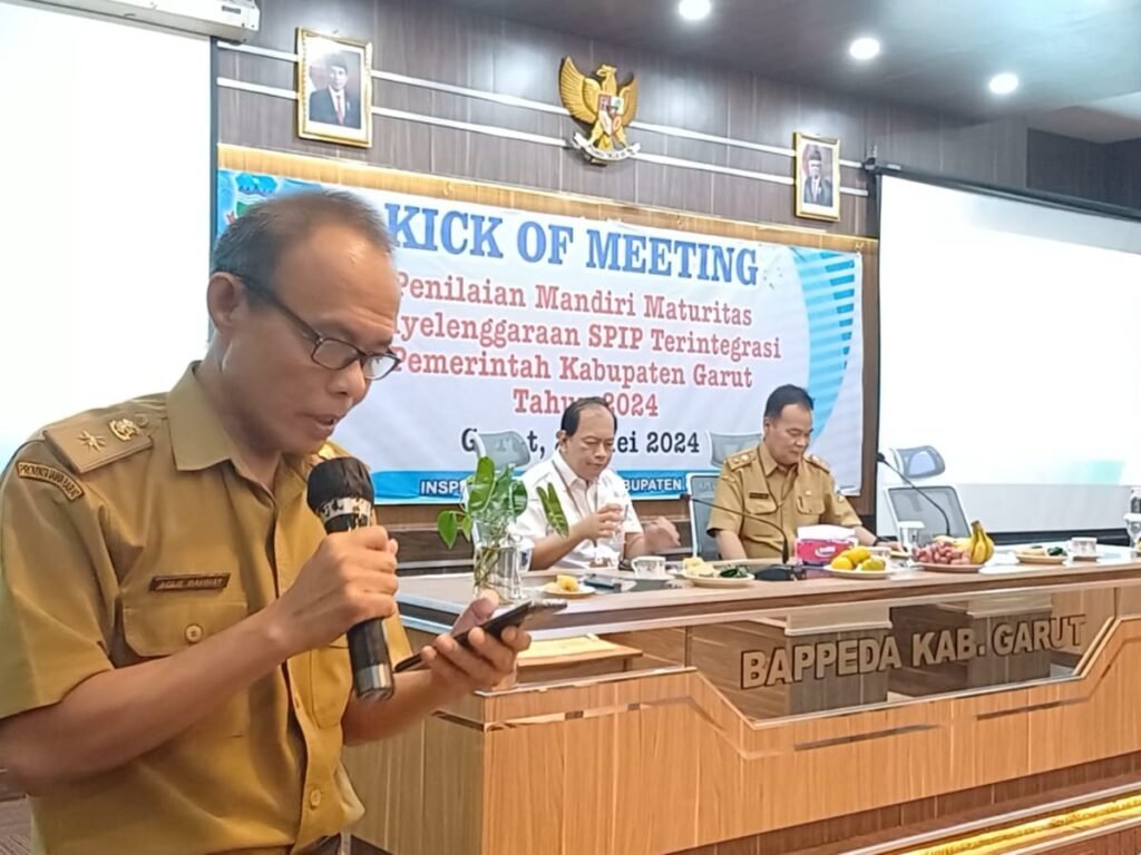 Inspektorat Garut Gelar Kick Off Meeting PMM SPIP Terintegrasi