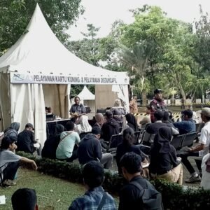 Ribuan Pencari Kerja Kerumuni Job Fair Purwakarta