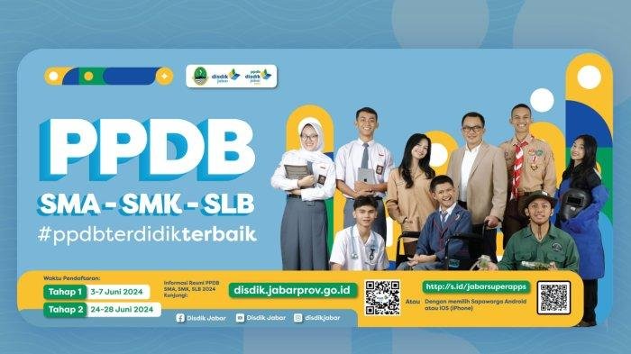 Tahapan PPDB Pendaftaran PPDB SMA, SMK, dan SLB di Provinsi Jawa Barat