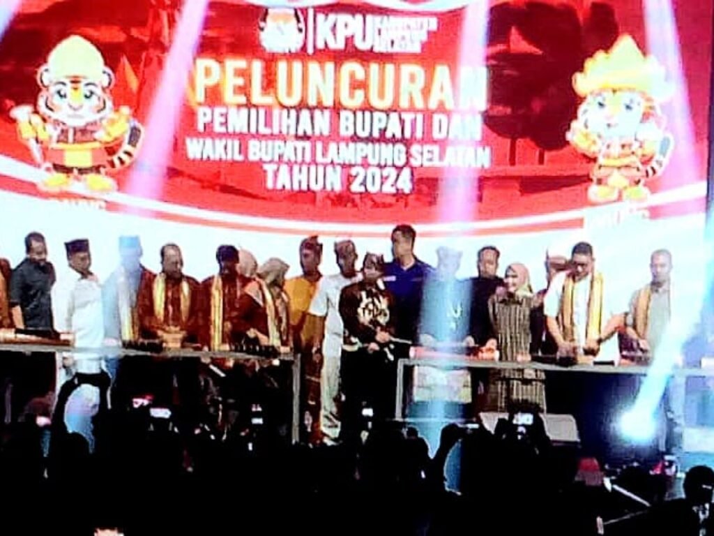 Anggota DPRD Lamsel Imam Subkhi Hadiri Peluncuran Maskot dan Jingle Pilkada 2024