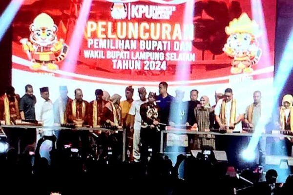 Anggota DPRD Lamsel Imam Subkhi Hadiri Peluncuran Maskot dan Jingle Pilkada 2024