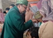 Budi Hermawan, Bakal Calon Bupati Purwakarta 2024-2029, Berikan Santunan dan Hiburan