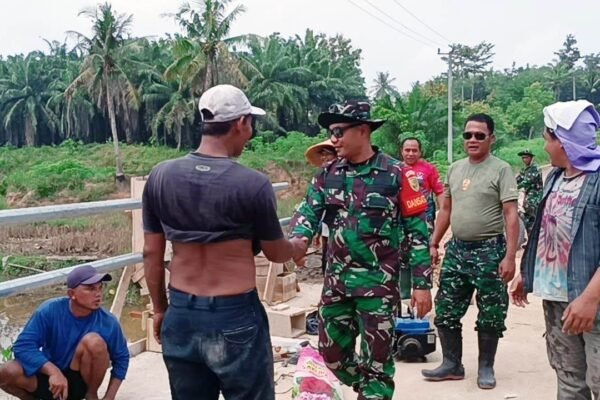 Dandim 0421/LS Periksa Progres Fisik TMMD Ke-120 di Desa Budi Lestasri