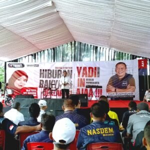 Empat Partai Pengusung Hadir dalam Deklarasi Bakal Calon Bupati Purwakarta Yadi Rusmayadi