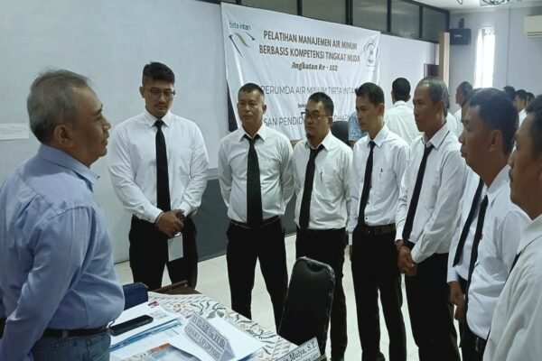 PDAM Tirta Intan Garut Latih 20 Karyawan Manajemen Air Minum Tingkat Muda untuk Tinkatkan Pelayanan Publik