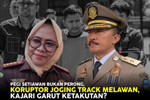 Pegi Setiawan Bukan Perong, Terduga Koruptor Joging Track Melawan, Kajari Garut Ketakutan??