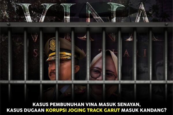 Kasus Pembunuhan Vina Seret Senayan, Kasus Dugaan Korupsi Joging Track Garut Masuk Kandang?