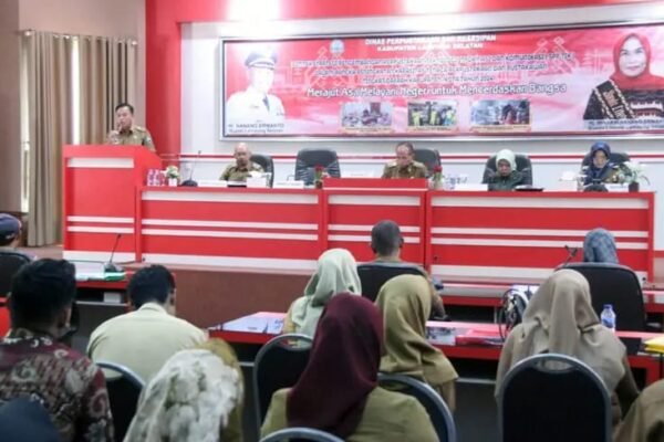 Tingkatkan Kapasitas Tenaga Perpustakaan dan Pustakawan, Pemkab Lampung Selatan Gelar Bimtek