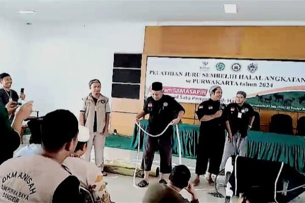 Bacalon Bupati Purwakarta Berasama Juleha Ikuti Pelatihan Jealang Idul Adha