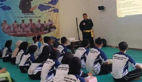 Penataran wasit dan juri Ikatan Pencak Silat Indonesia cabang Kota Cimahi
