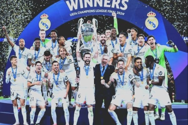 Madrid Meraih Gelar ke-15 dalam Sejarah klub Setelah Tumbangkan Borussia Dortmund