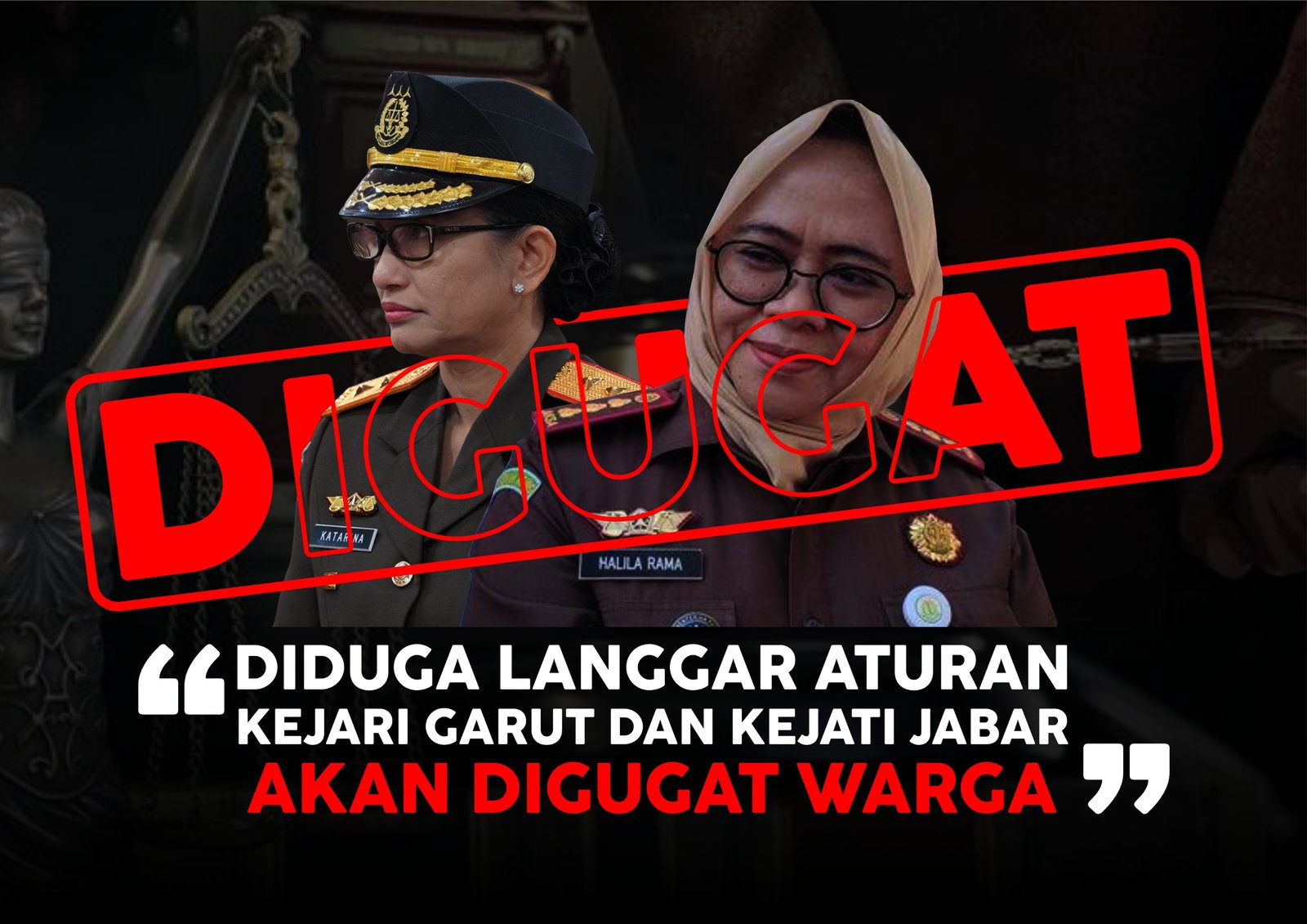 Diduga Langgar Aturan, Kejari Garut dan Kejati Jabar Akan Digugat Warga