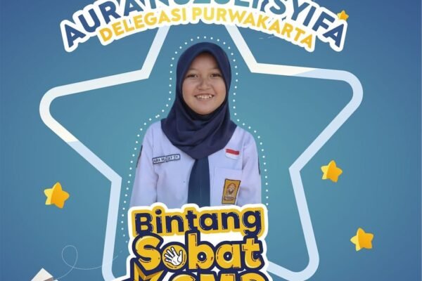 Aura Nuzuly Syifa, Siswi SMPN 1 Maniis Purwakarta, Mewakili Kabupaten Purwakarta di Bintang Sobat SMP 2024