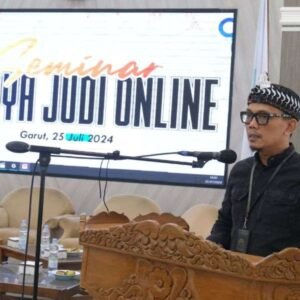 Kepala Diskominfo Garut Memimpin Seminar Bahaya Judi Online