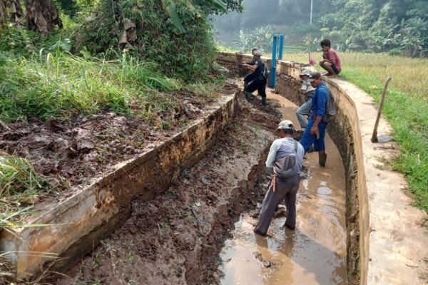 Ketua GP3A Angkat Bicara Mengenai Saluran Irigasi DI Pasirangin