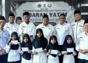 Lebaran Yatim di Kemenag dan BAZNAS Purwakarta Berbagi Cinta dan Berkah