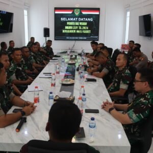 Pembukaan Kegiatan Penelitian KKL Wilhan Pasis Dikreg LXIV Seskoad TA. 2024 di Wilayah Kodim 0611Garut