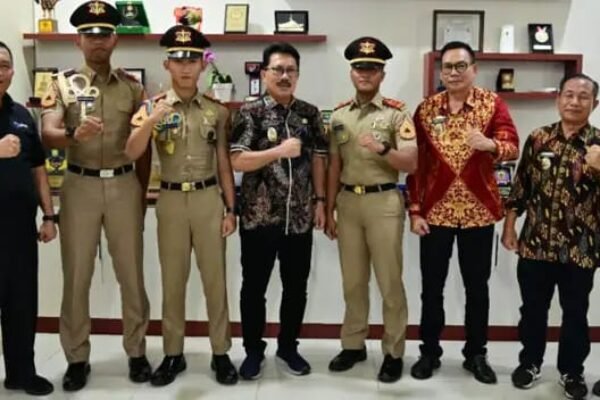 Sekda Pemerintah Kabupaten Lampung Selatan Menerima Kunjungan Taruna Akmil