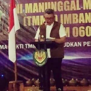 Pj. Bupati Bandung Barat Membuka Perhelatan TNI Manunggal Membangun Desa