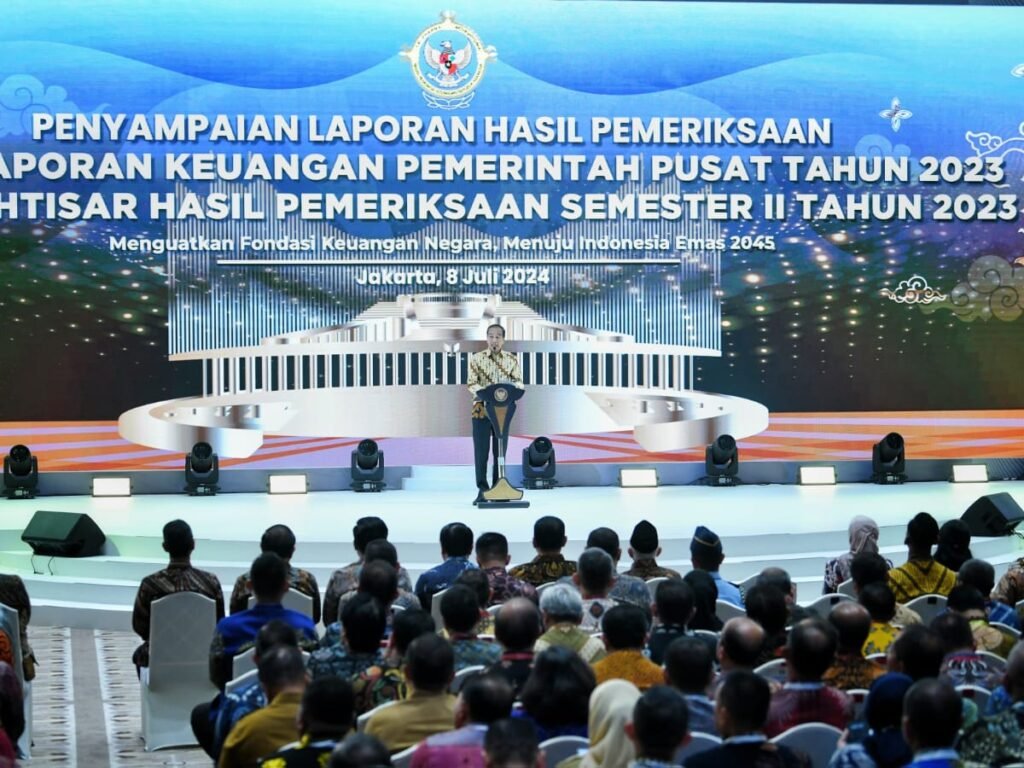 Pj. Bupati Garut Hadiri Penyerahan LHP 2023 di Jakarta Convention Center