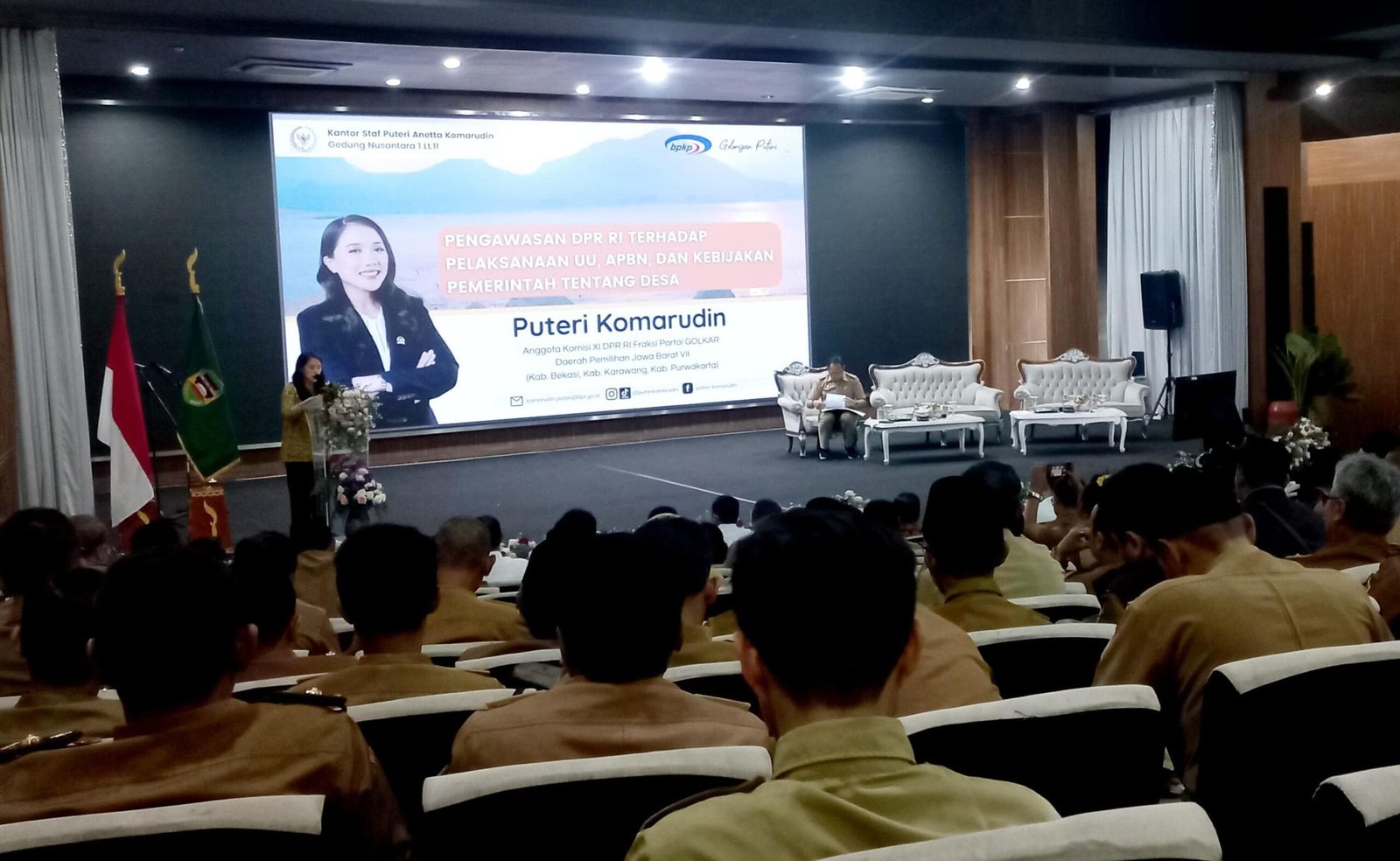 Workshop Evaluasi Pengelolaan Keuangan Dana Pembangunan Desa di Purwakarta