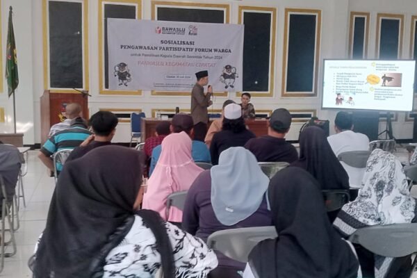 Panwaslu Cipatat Ajak Masyarakat Berperan Awasi Penyelenggaraan Pilkada 2024