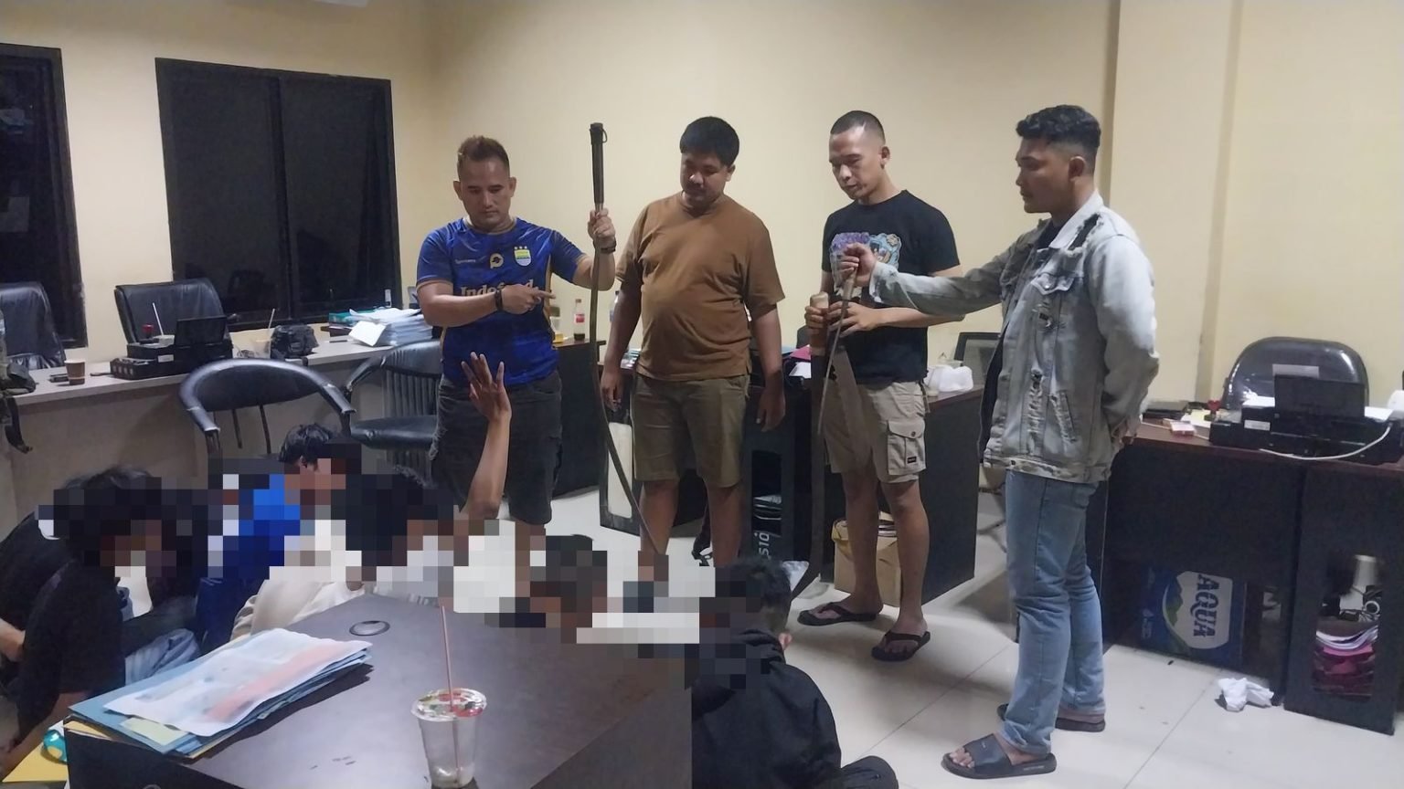 Polres Purwakarta Berhasil Menggagalkan Aksi Tawuran Antar Geng Motor