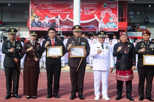 Bupati Memberikan Penghargaan Istimewa kepada Polres Lampung Selatan atas Keberhasilan dalam Pemberantasan Narkoba