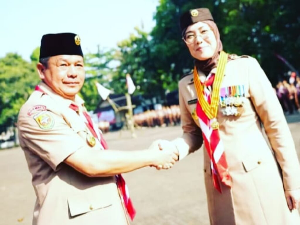 Anne Ratna Mustika Dianugerahi Lencana Melati oleh Kwartir Nasional Gerakan Pramuka