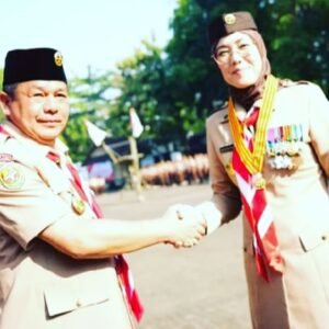 Anne Ratna Mustika Dianugerahi Lencana Melati oleh Kwartir Nasional Gerakan Pramuka