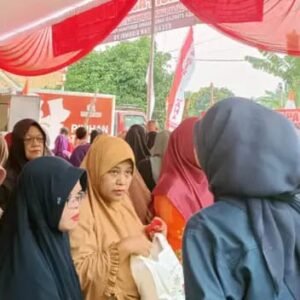 Pasar Murah di Desa Siring Jaha Diselenggarakan oleh Pemerintah Kabupaten Lampung Selatan