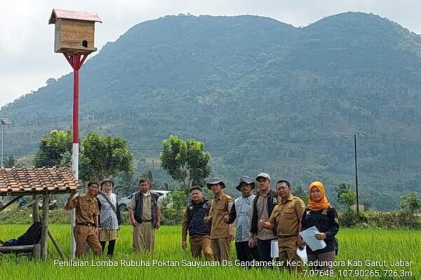Gapoktan Mekar Tani Desa Ganda Mekar Mengikuti Perlombaan Penilaian RUBURHA dalam Perayaan HUT RI Ke-79