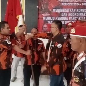 Terpilih secara aklamasi Samsam kembali Nakodai Ormas Pemuda Pancasila Cipatat periode 2024-2027 dalam Rapat Pemilihan Pengurus Pimpinan Anak Cabang Pemuda Pancasila Cipatat.