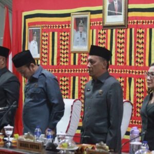 34 Anggota DPRD Hadiri Rapat Paripurna Dewan Perwakilan Rakyat Daerah Bahas Perubahan APBD Lamsel Tahun 2024