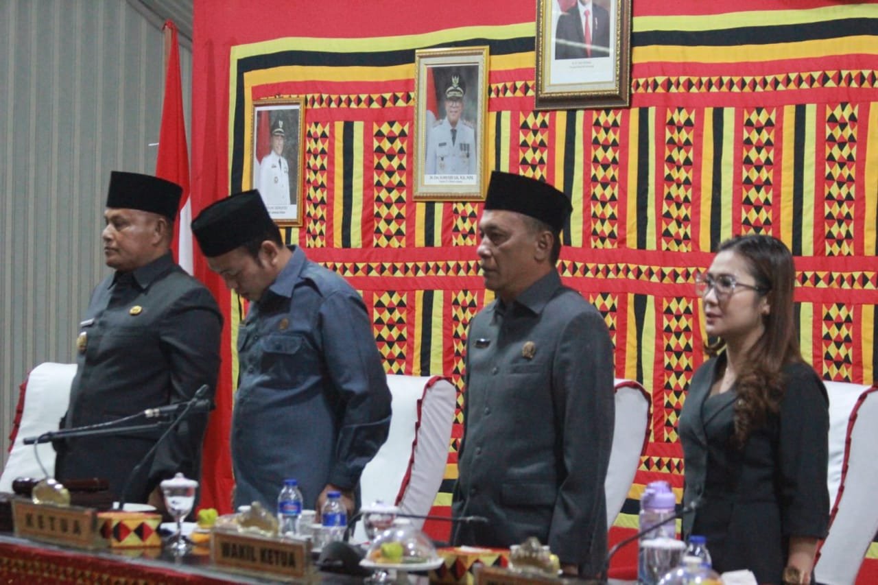 34 Anggota DPRD Hadiri Rapat Paripurna Dewan Perwakilan Rakyat Daerah Bahas Perubahan APBD Lamsel Tahun 2024