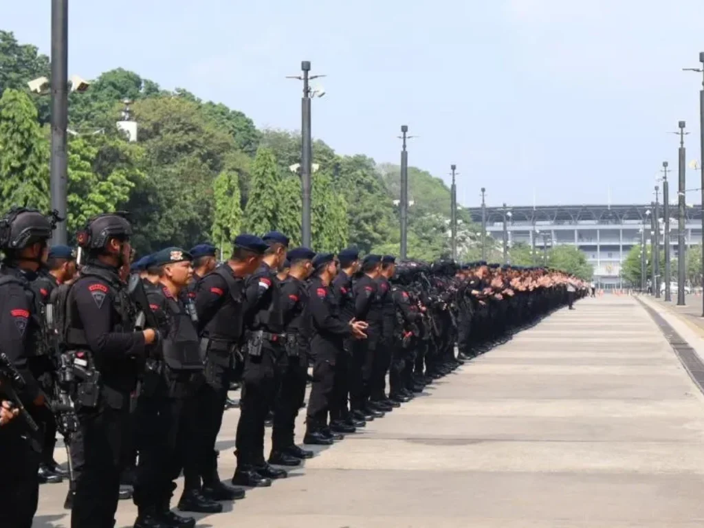 Sebanyak 5.614 Personel Gabungan Amankan Pelantikan Anggota DPR RI Periode 2024-2029