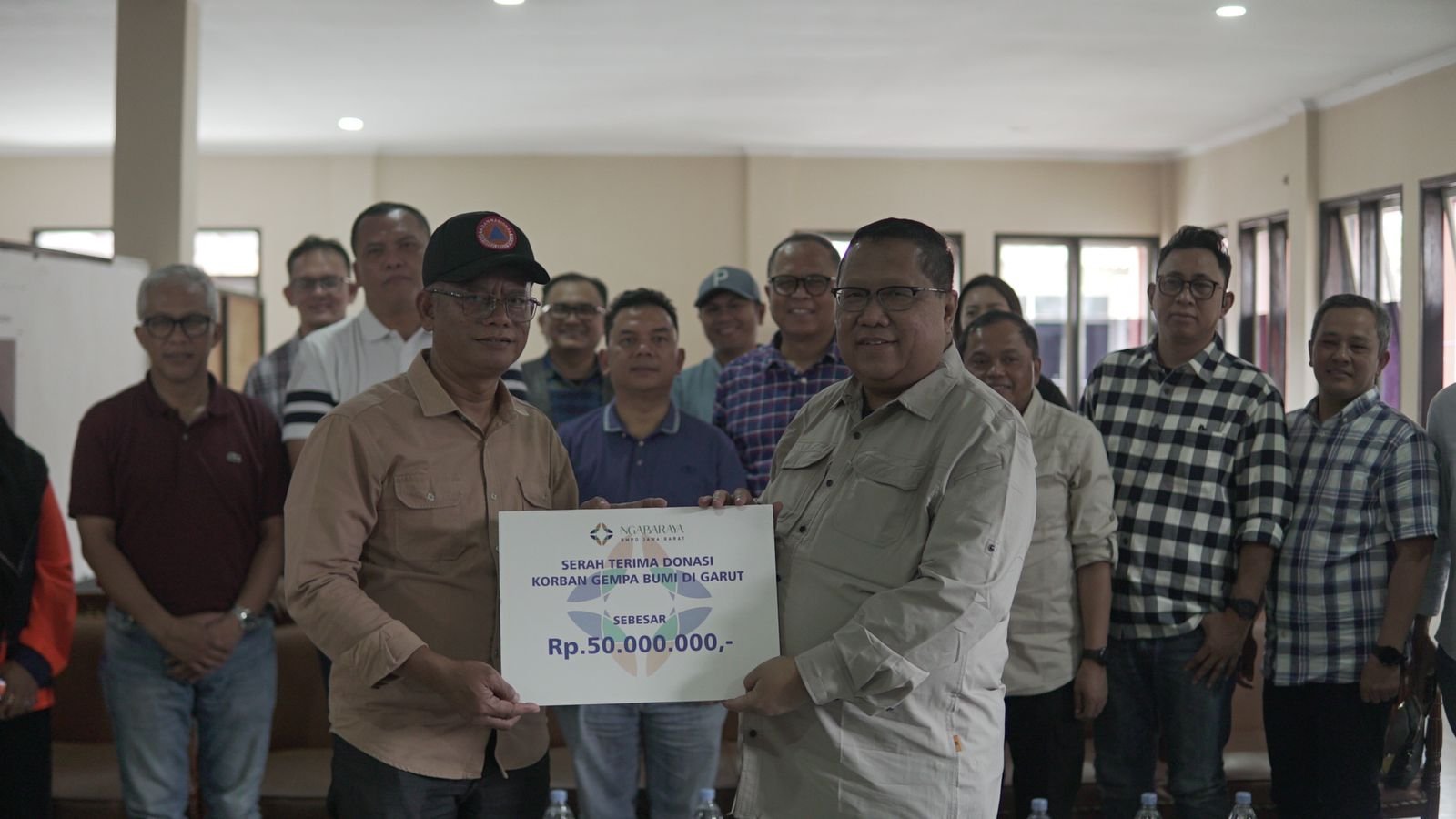 Bantuan Senilai Rp50 Juta untuk Korban Gempa Garut Dari BMPD