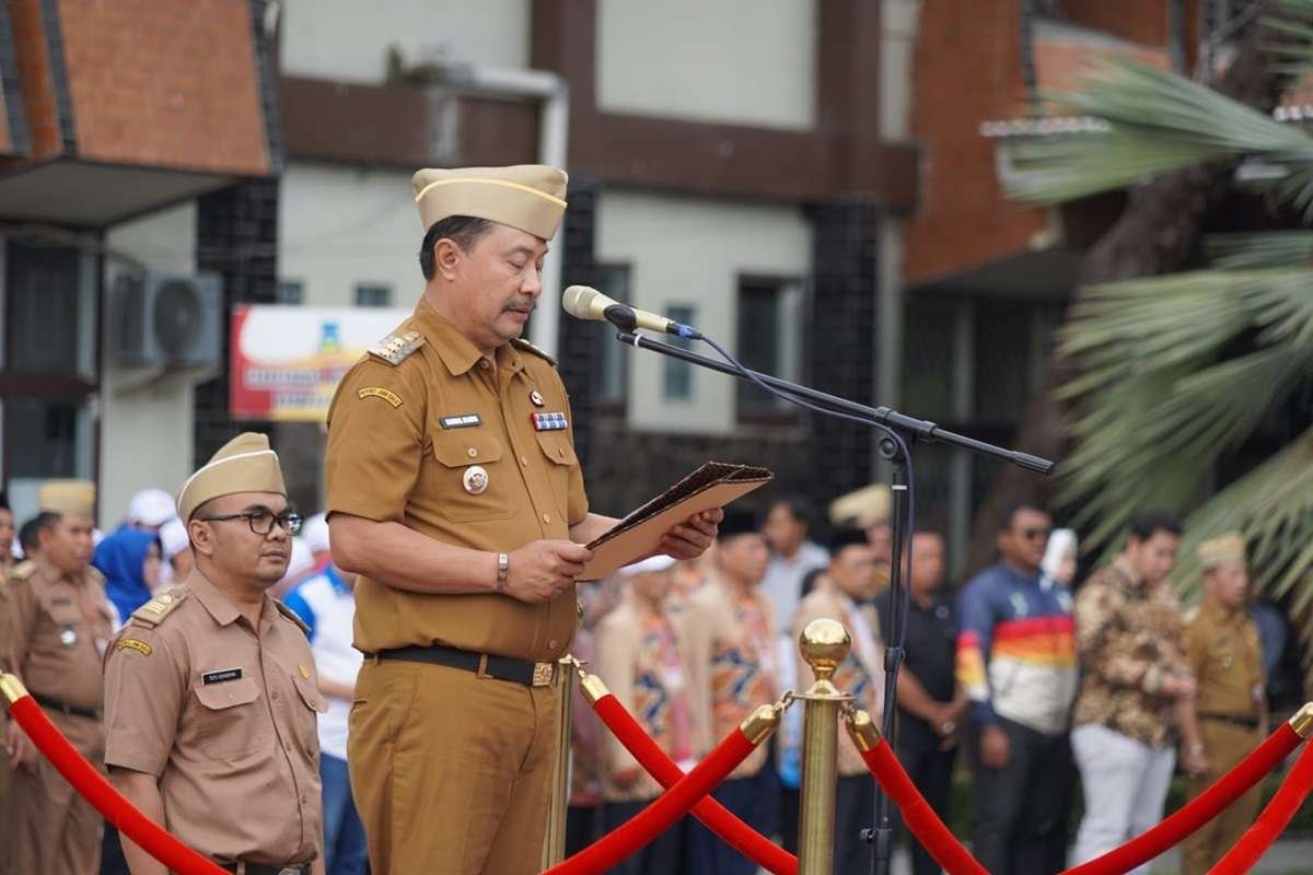 ASN Pemkab Garut Deklarasikan Netralitas Jelang Pilkada 2024, "Yakin Bisa Netral...?"