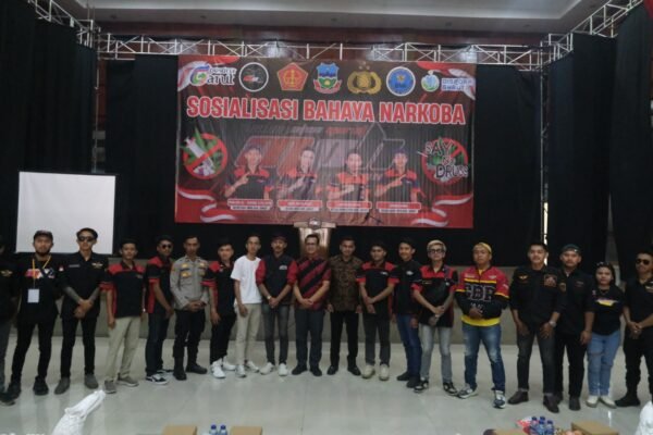 DPC Merah Putih Hitam Community Kabupaten Garut Gelar Sosialisasi Bahaya Narkoba, Ajak Ormas dan Masyarakat Bersinergi