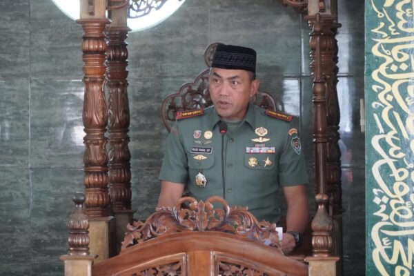 Danrem 062/Tn Ajak Personel Teladani Akhlak Rasulullah di Peringatan Maulid Nabi