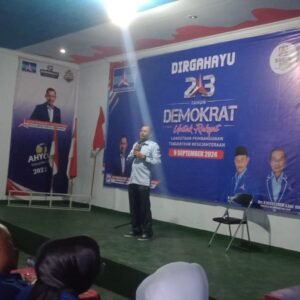 DPC Partai Demokrat Garut Meriahkan HUT ke-23, Anggota DPRD Sumbangkan Mobil Ambulans