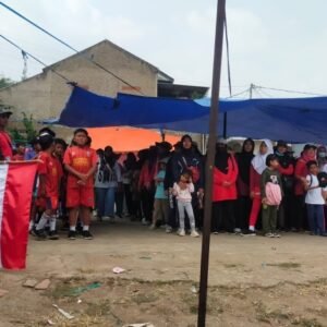 Bangor Klaim Kampung Gembol Siap Menangkan Pasangan HADE dalam Jalan Santai