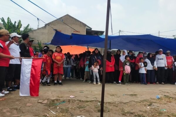 Bangor Klaim Kampung Gembol Siap Menangkan Pasangan HADE dalam Jalan Santai