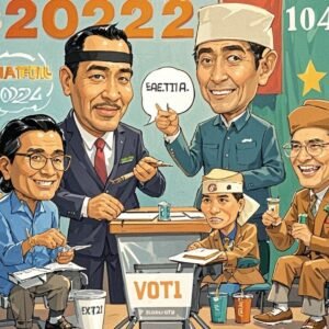 11 Kades di Bayongbong Tertangkap Kamera Hadiri Deklarasi Dukunga Syakur - Putri